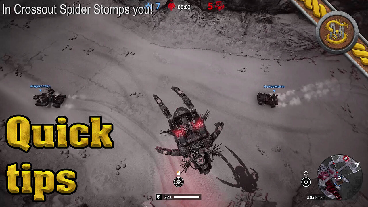 Crossout Operation Blacklight Quick tips