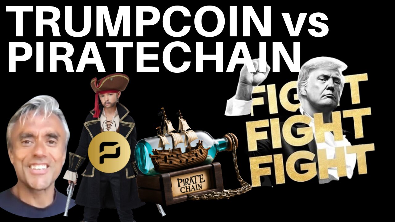 TRUMP COIN VERSUS PIRATE CHAIN? WHAT'S THE DIFFERENCE? WHICH ONE SHOULD YOU HOLD & WHY?