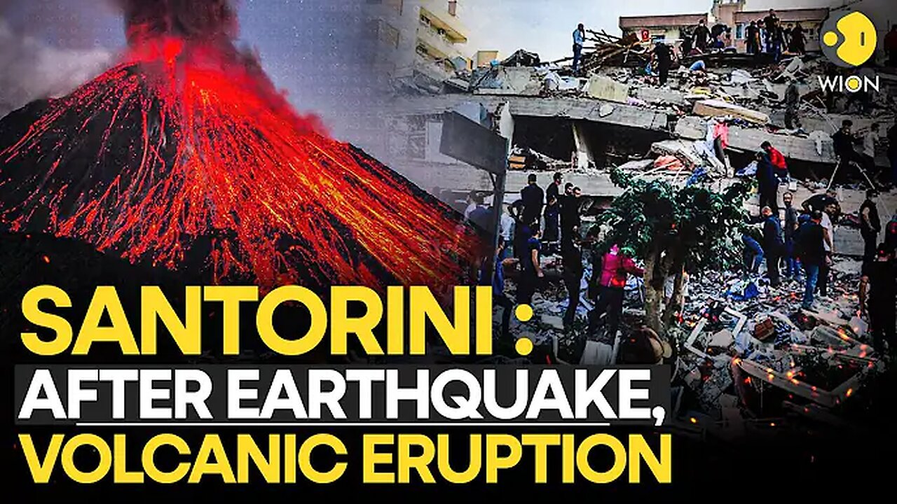 Santorini earthquakes potential threat to more dangerous predicament
