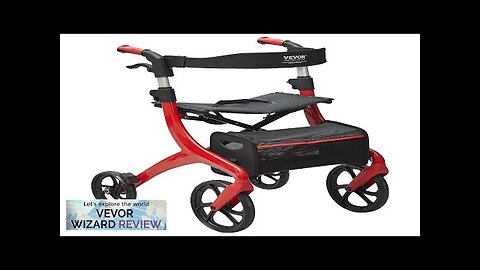 VEVOR Folding Rollator Walker for Seniors and Adults Lightweight Aluminum Rolling Walker Review