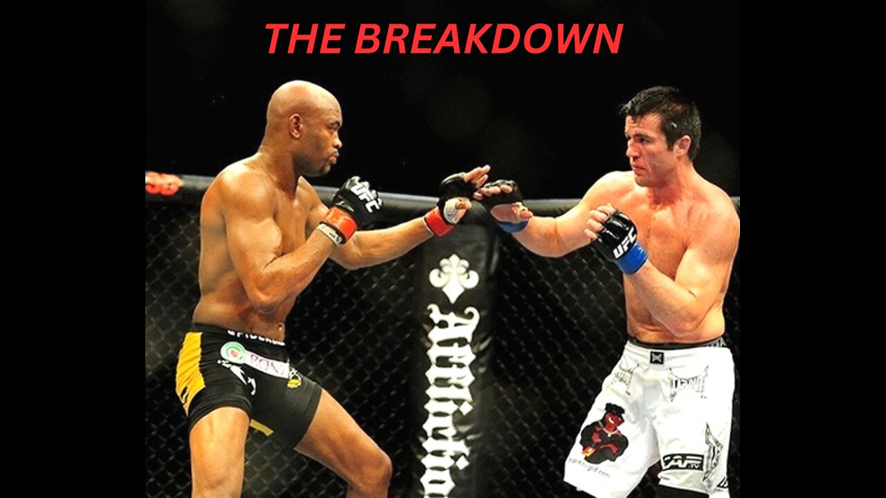 CHAEL SONNEN VS ANDERSON SILVE BREAKDOWN