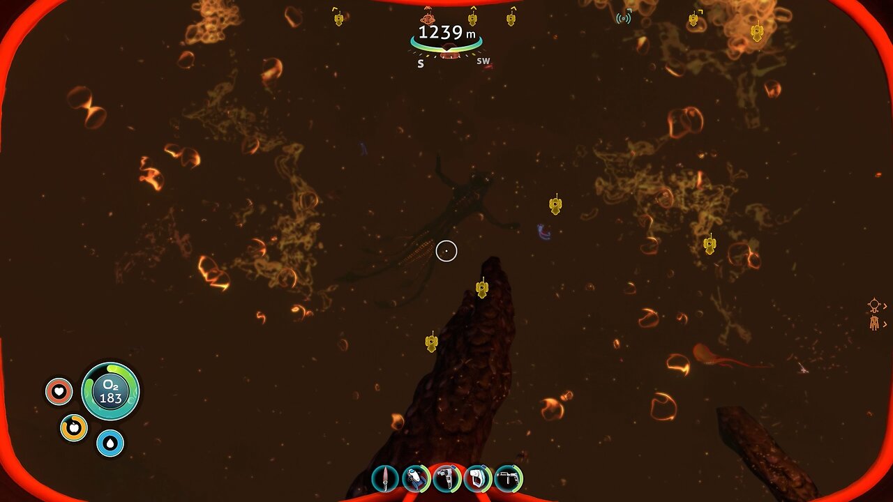 First encounter with a Sea Dragon Leviathan! (Subnautica)