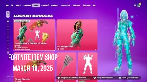 Fortnite Item Shop|March 10, 2025