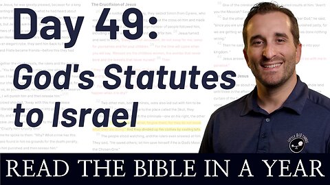 Day 49: God's Statutes to Israel - Read the Bible in a Year - NIV