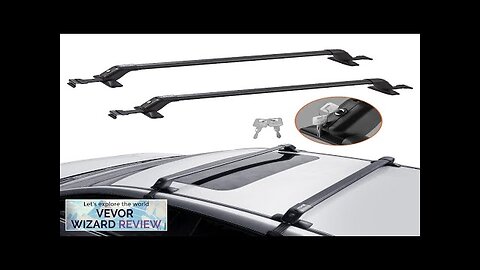 VEVOR Universal Roof Rack Cross Bars 41.3" Aluminum Roof Rack Crossbars Fit Review