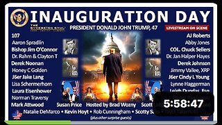 Inauguration Day LIVE of President Trump! 107, Michael Jaco, Leigh Dundas, Eisenhower, J6ers & More