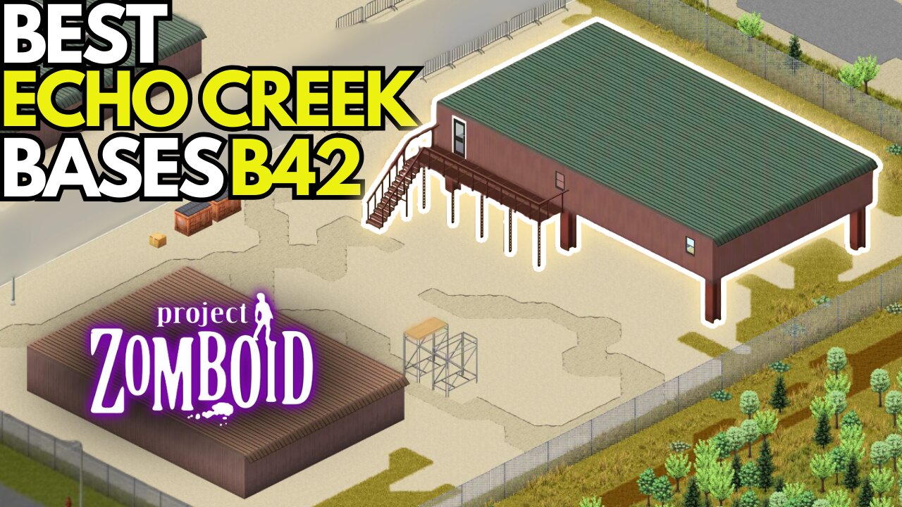 I visited the Top 5 Bases in Echo Creek Project Zomboid Build 42