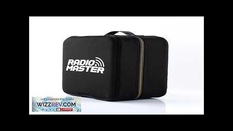 RadioMaster TX16S Radio Transmitter Zipper Handbag Carrying Protection Case Shockproof Outer Review