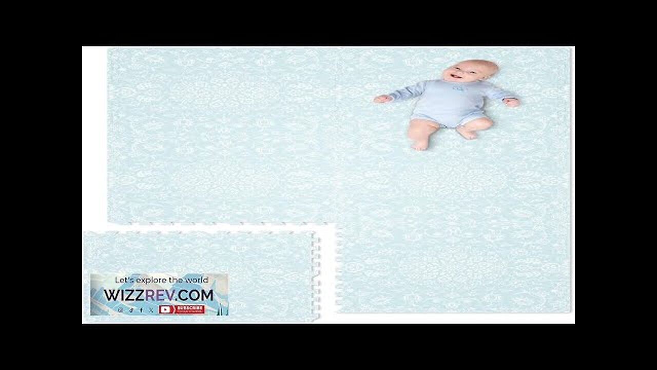 Extra Large Baby Play Mat 4FT x 6FT Non-Toxic Foam Puzzle Review