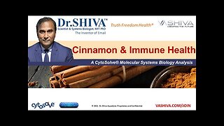 Dr.SHIVA™: Cinnamon on Immune Health @CytoSolve® Systems Analysis(7/20)