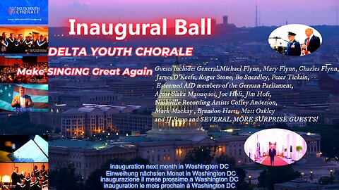 Make Singing Great Again! - Der Delta Youth Chorale . Inauguration