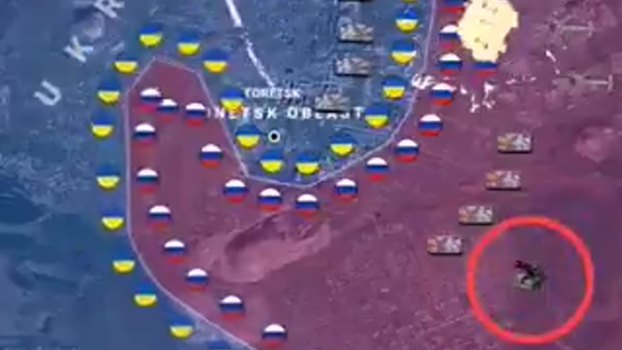 The Battle of Toretsk is a thing of Russian beauty.