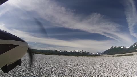 Alaska Bush Flying - Gravel Bars and Sand Bars