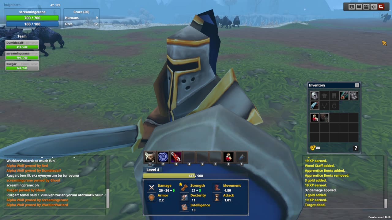 Joining An Ali Yagmur PvP Event (Knightborn Demo)