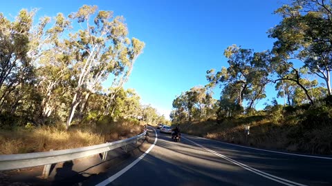 Mt Morgan Range - Harley Davidson FatBoy