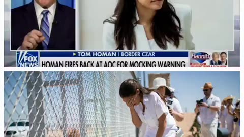 Border Czar Tom Homan has confirmed that he has referred AOC to the