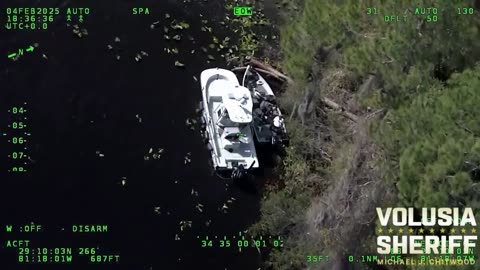 Unconscious man saved by deputies from spinning, out-of-control boat in Volusia County