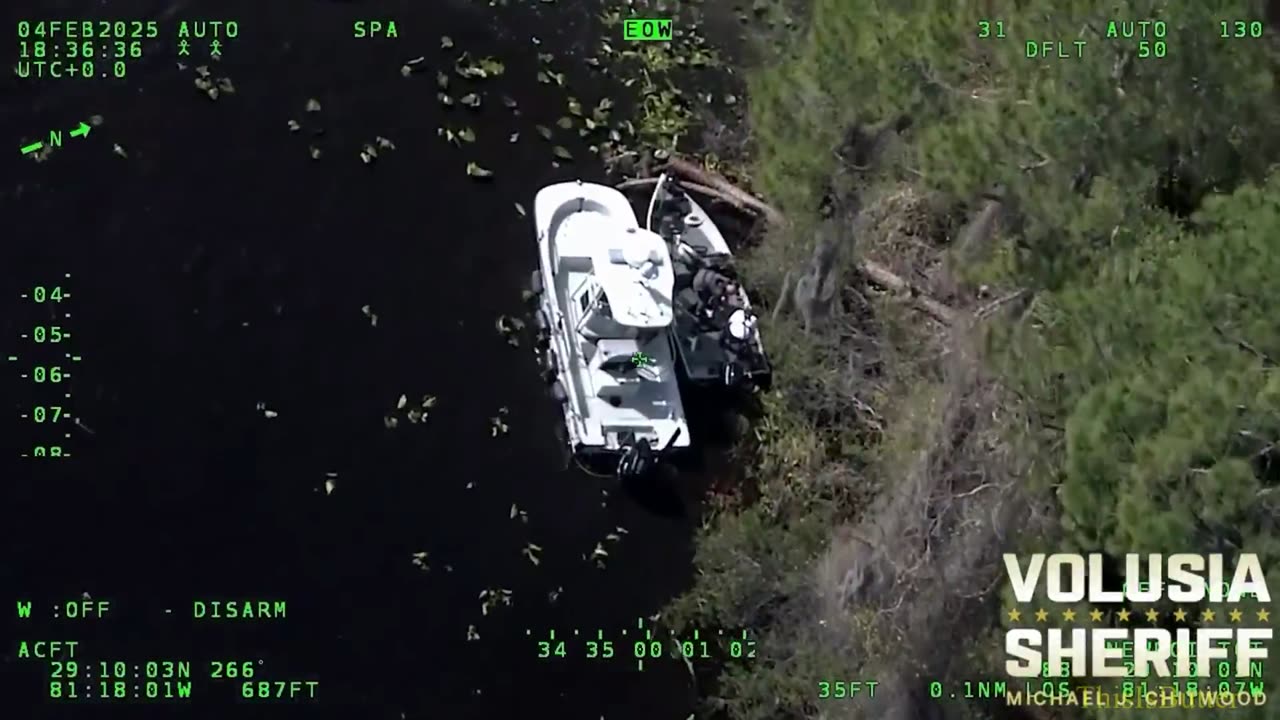 Unconscious man saved by deputies from spinning, out-of-control boat in Volusia County