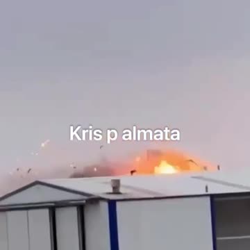 Incredible Footage of Azerbaijan Airlines Crash