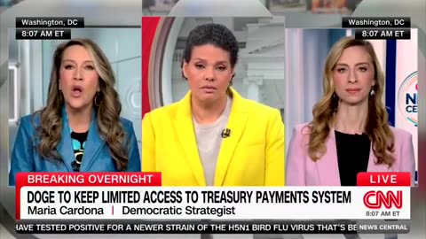 CNN’s Maria Cardona: Elon Musk and His Minions Are "Literally Stealing" Private Information