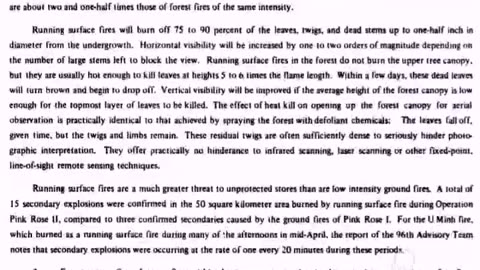 DARPA - Forest Fires as a Military Weapon
