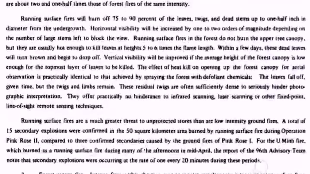 DARPA - Forest Fires as a Military Weapon