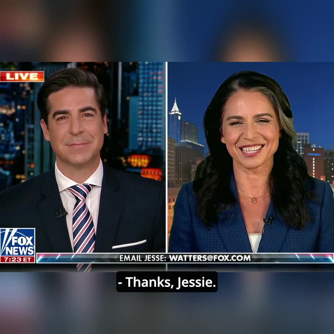 Tulsi Gabbard Talks About Taking Out DEI at Intel Agencies