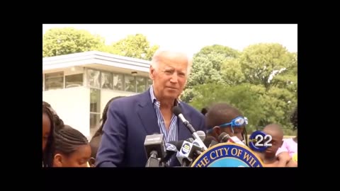 Joe Biden makes kids rub his hairy legs