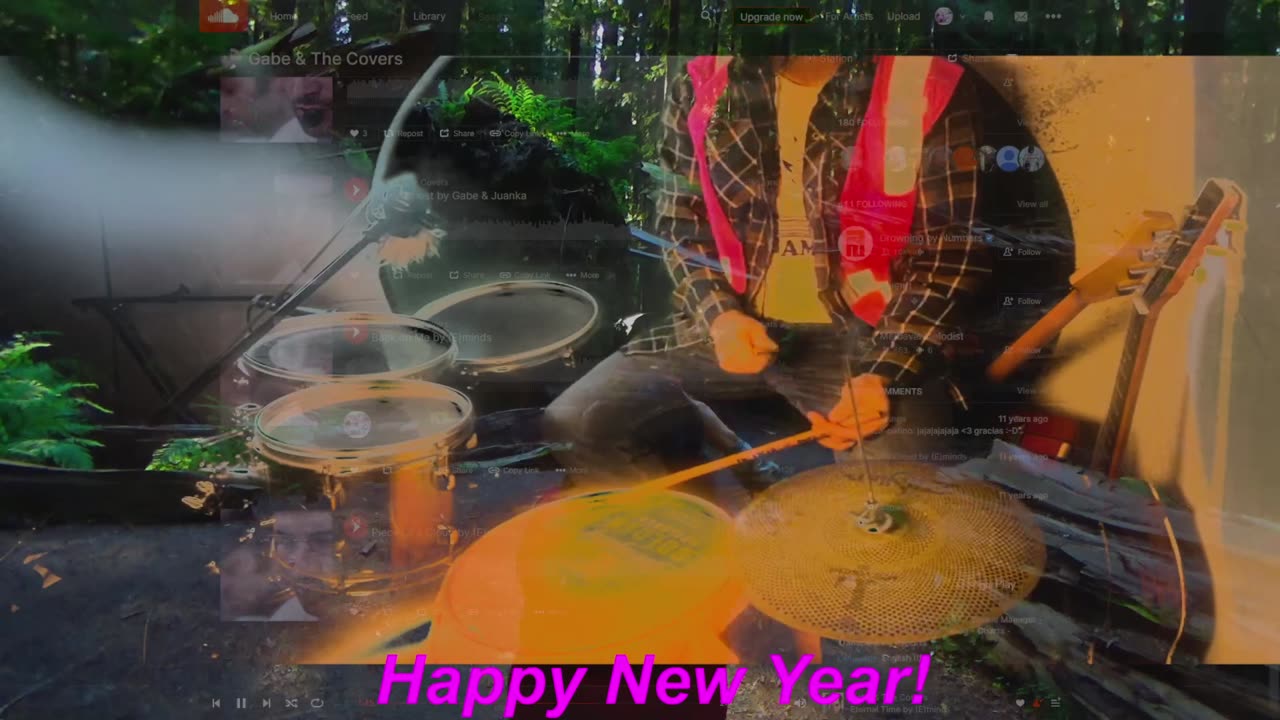 Happy New Year Sound Healing Binaural Chakra Tones 432 hz Music Sound Cloud Pt3
