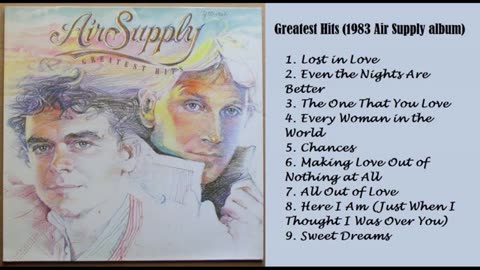 AIR SUPPLY - Greatest Hits