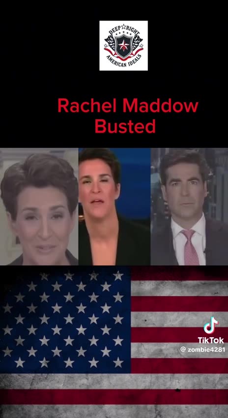 Rachel Madcow - He's forever spinning propaganda