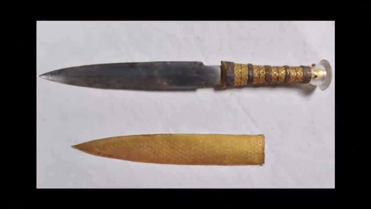 Tutankhamen's Dagger Is Made From Alien Gold
