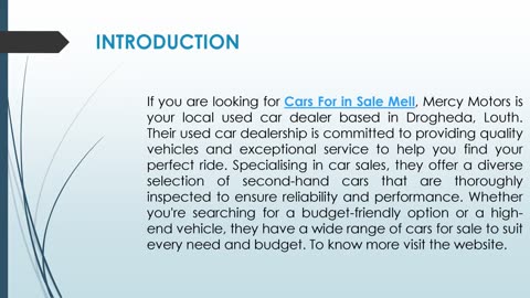 If you are looking for Cars For in Sale Mell