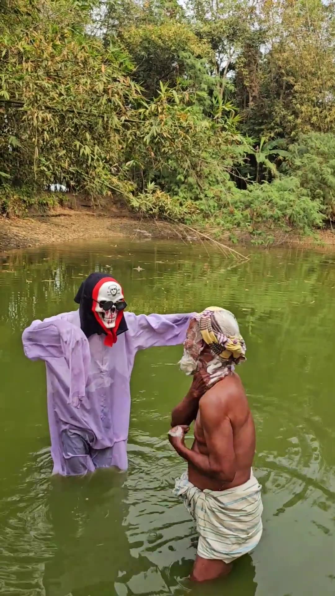 Ghost Spranke Funniest Scary Ghost Prank On Grandpa! #prank #scary #ghostprank