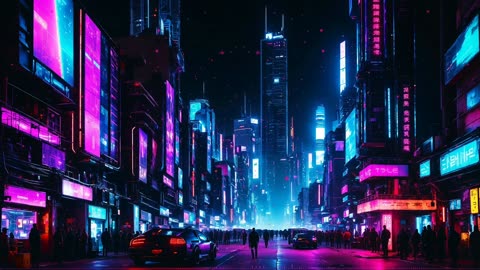 Neon Nights - A.I. Music