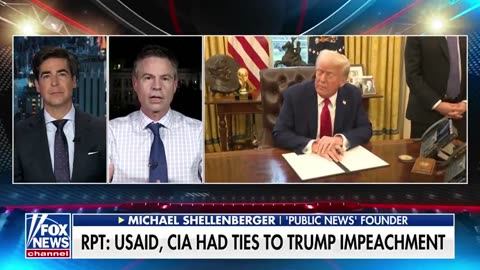 Michael Shellenberger: USAID plus the CIA are both linked to Donald Trump's impeachment.