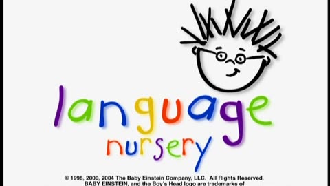 Baby Einstein - Language Nursery (Late-2004 DVD)