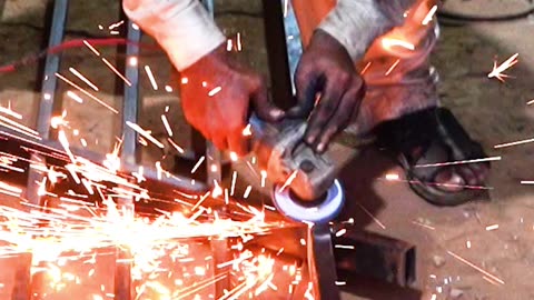 The Art of Handmade Iron Grills 🔥 | #Satisfying #Metalworking