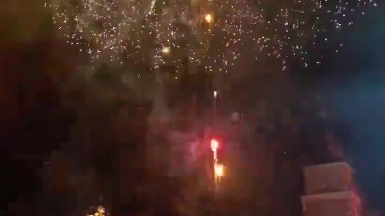 New year Krakow, Poland