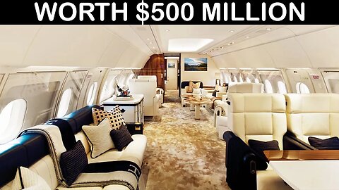 Inside The Most Expensive Private Jet In The World!