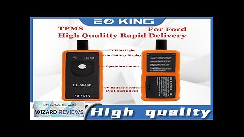 Suitable For Car/Opel Tire Pressure Monitoring System Reset Tool EL50448 OEC-T5 Car Review