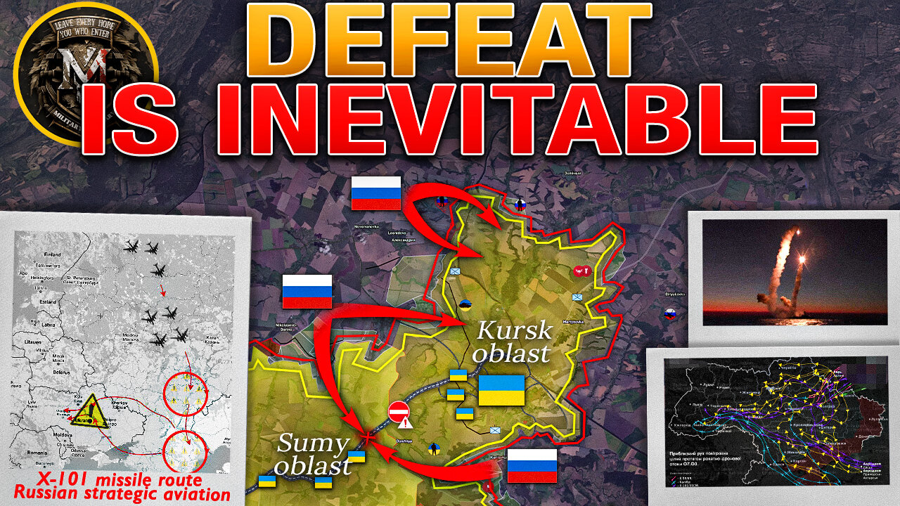 Thunder⚡️Gas Transportation System Destroyed⛽Kursk Adventure Nears Its End🚫Military Summary 7.3.2025