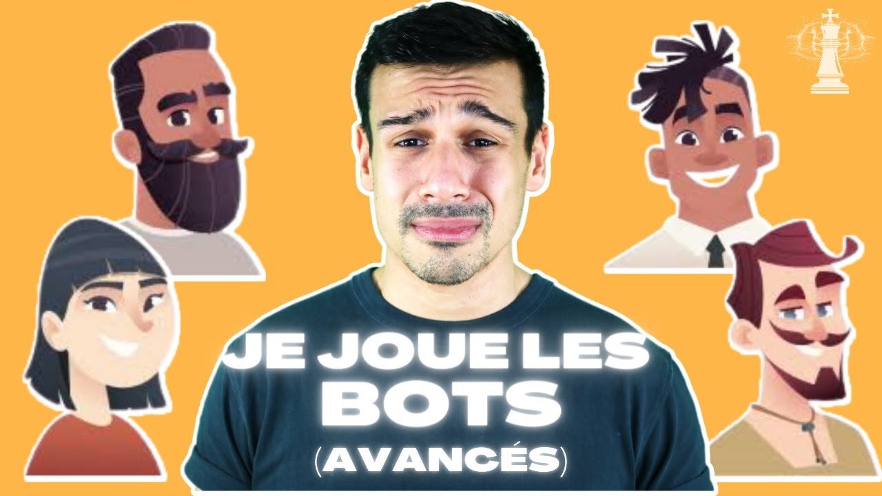 Les BOTS AVANCÉS de CHESS.COM sont forts ! [Flokossama]