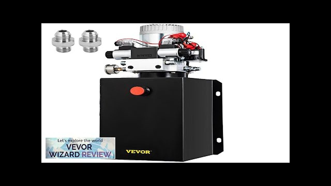 VEVOR Hydraulic Power Unit 12 Volt Dump Trailer Hydraulic Pump Double Acting Review