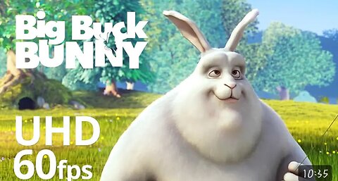 Big Buck Bunny 60fps 4K