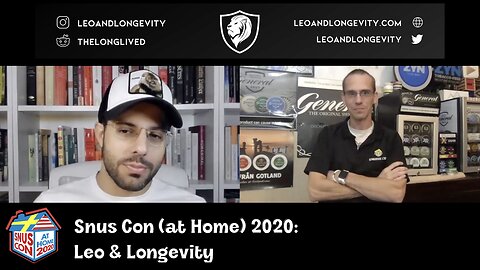 Snus Con 2020 (Snus Con@Home): Leo & Longevity