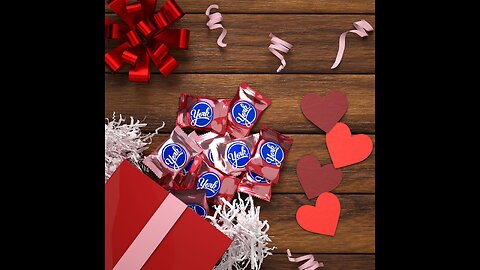 YORK Dark Chocolate Peppermint Patties Hearts, Valentine's Candy Bag, 9.6 oz