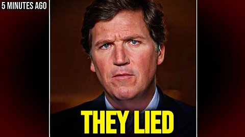 Tucker Carlson: "im EXPOSING the whole thing, even if it gets me k*lled"