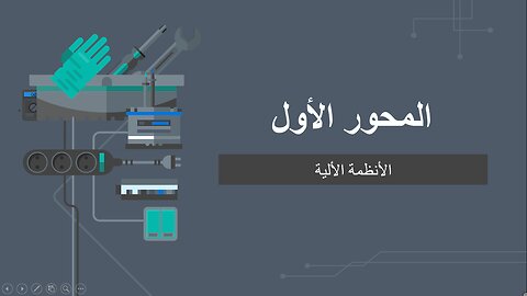 Automated system structure | هيكلة النظام الألي