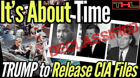 Trump Announces Release of CIA Assassination Files (and the Left doesn't care) w Jay Scott